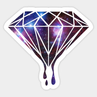 Diamond Universe-Gift-hipster-galaxy-trend-cool Sticker